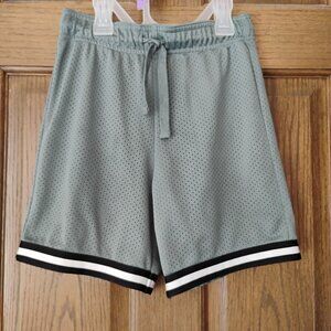 Osh Kosh Mesh Basketball Shorts Gray Boys Size 7